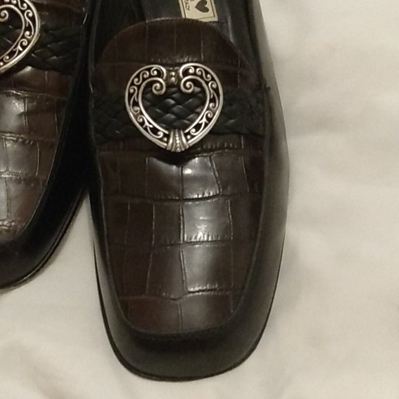 Brighton leather shoes, sz. 9 1/2. - Picture 2 of 12